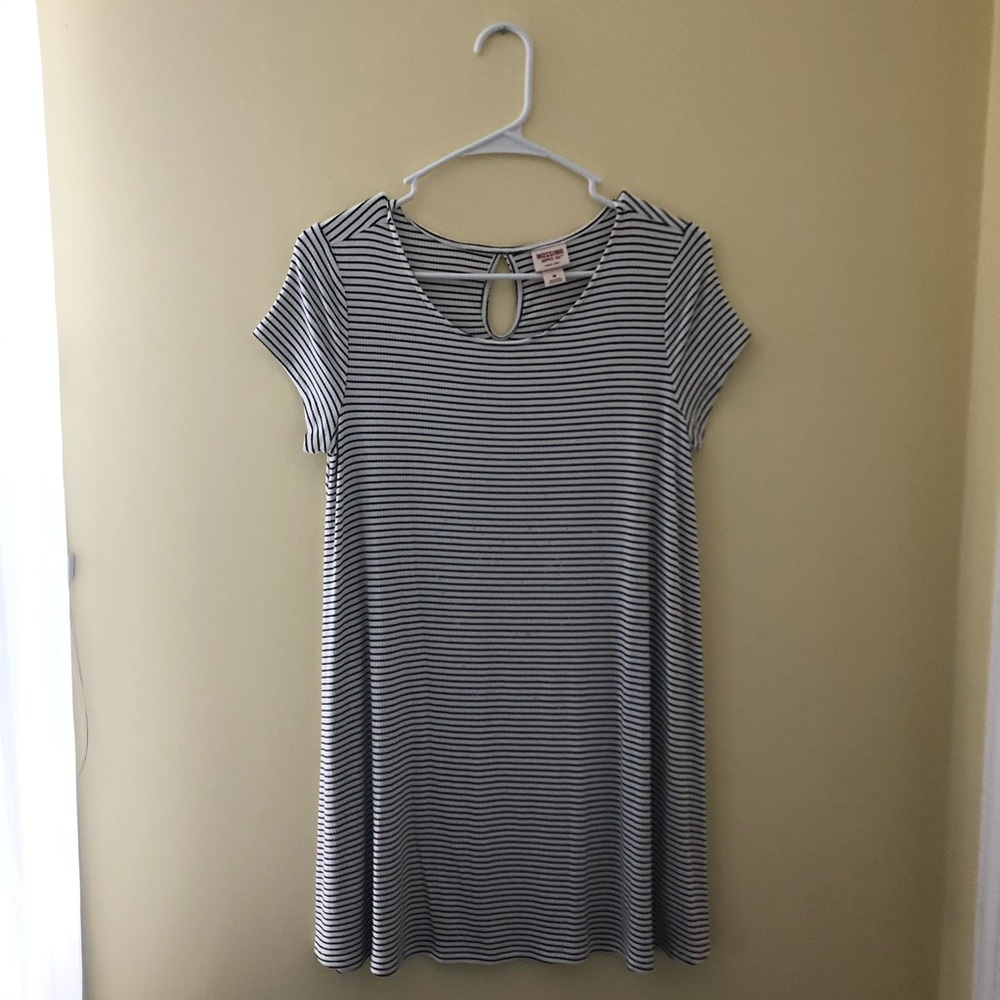 Target White Striped Dress